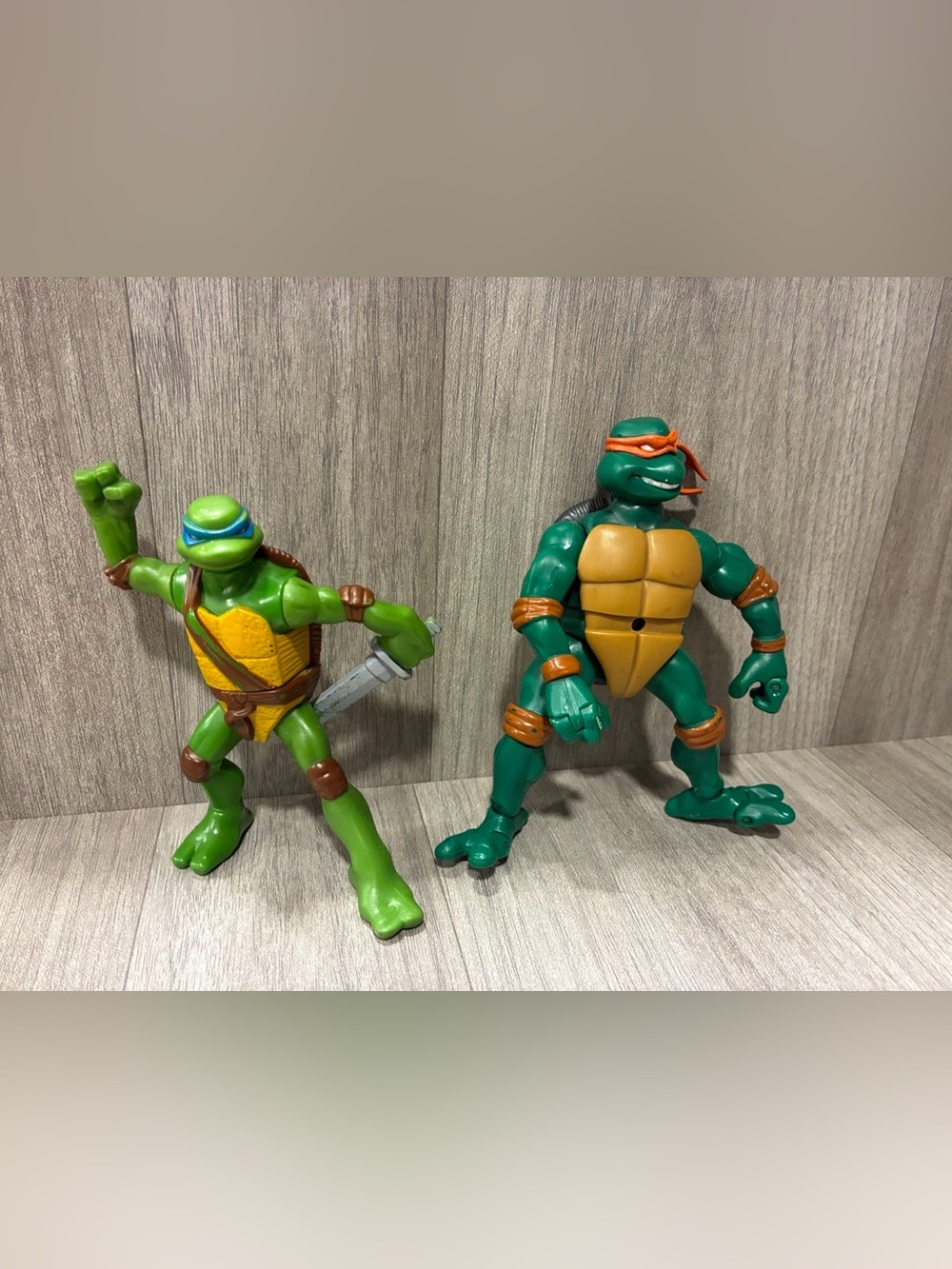 TMNT Michangelo & Mcdonald’s Leonardo